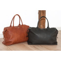 11040 | Travelbag Columbia Kroko-prgning