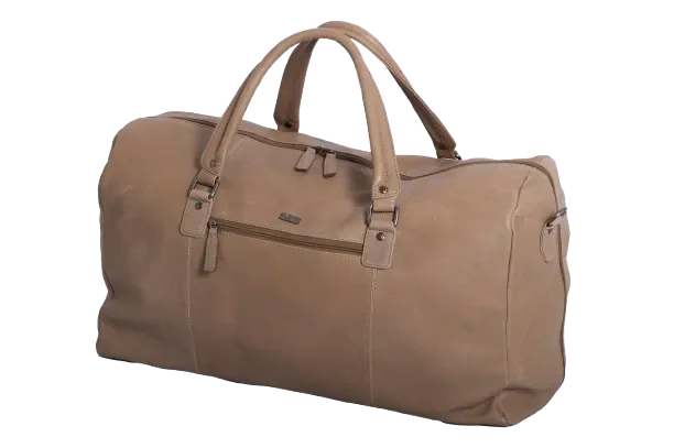 11088 | Weekendbag Columbia skind