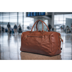 Travel Bag Vintage Cognac 
