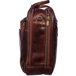 3295 | Computertaske 17 " Vintage skind