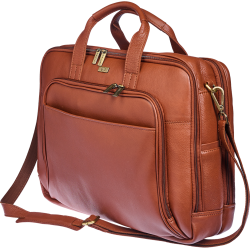 3295 | Computertaske 17 " Vintage skind