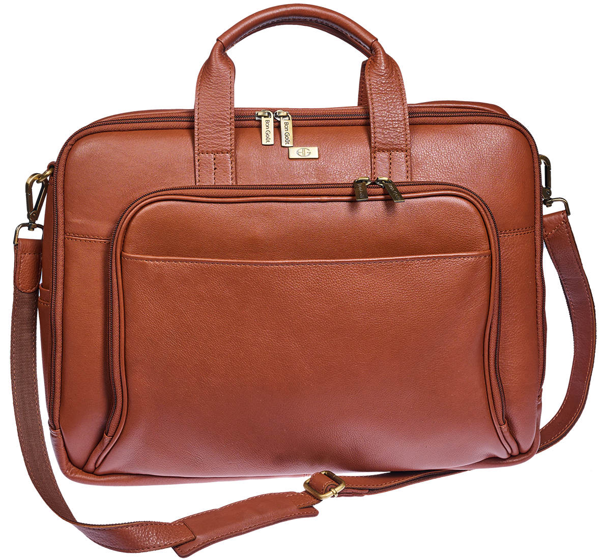 3295 | Computertaske 17 " Vintage skind