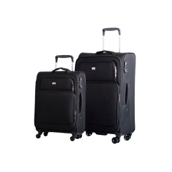 34-series | Sydney Trolley 2 Pcs Set Black R-pet