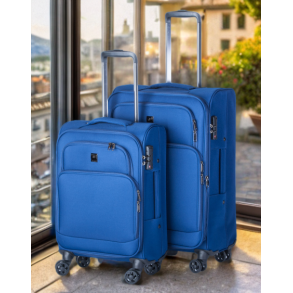 34-series | Sydney Trolley 2 Pcs Set Navy R-pet