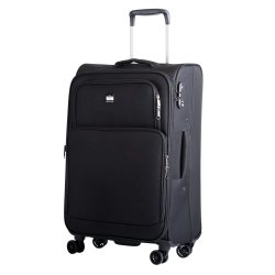 34-series | Sydney Trolley 2 Pcs Set Black R-pet