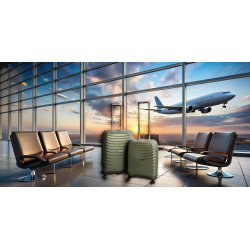 41-series | Madrid cabin and medium 2 pcs set green